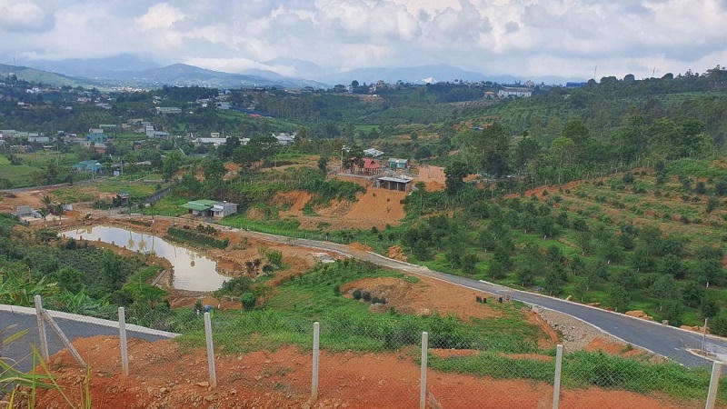 Lâm Đồng: Phân lô, bán nền trái phép, lượng giao dịch đất nền bật tăng trở lại