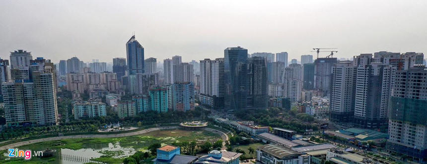 Ngạt thở với 'rừng bê tông' ở Hà Nội và TP.Hồ Chí Minh