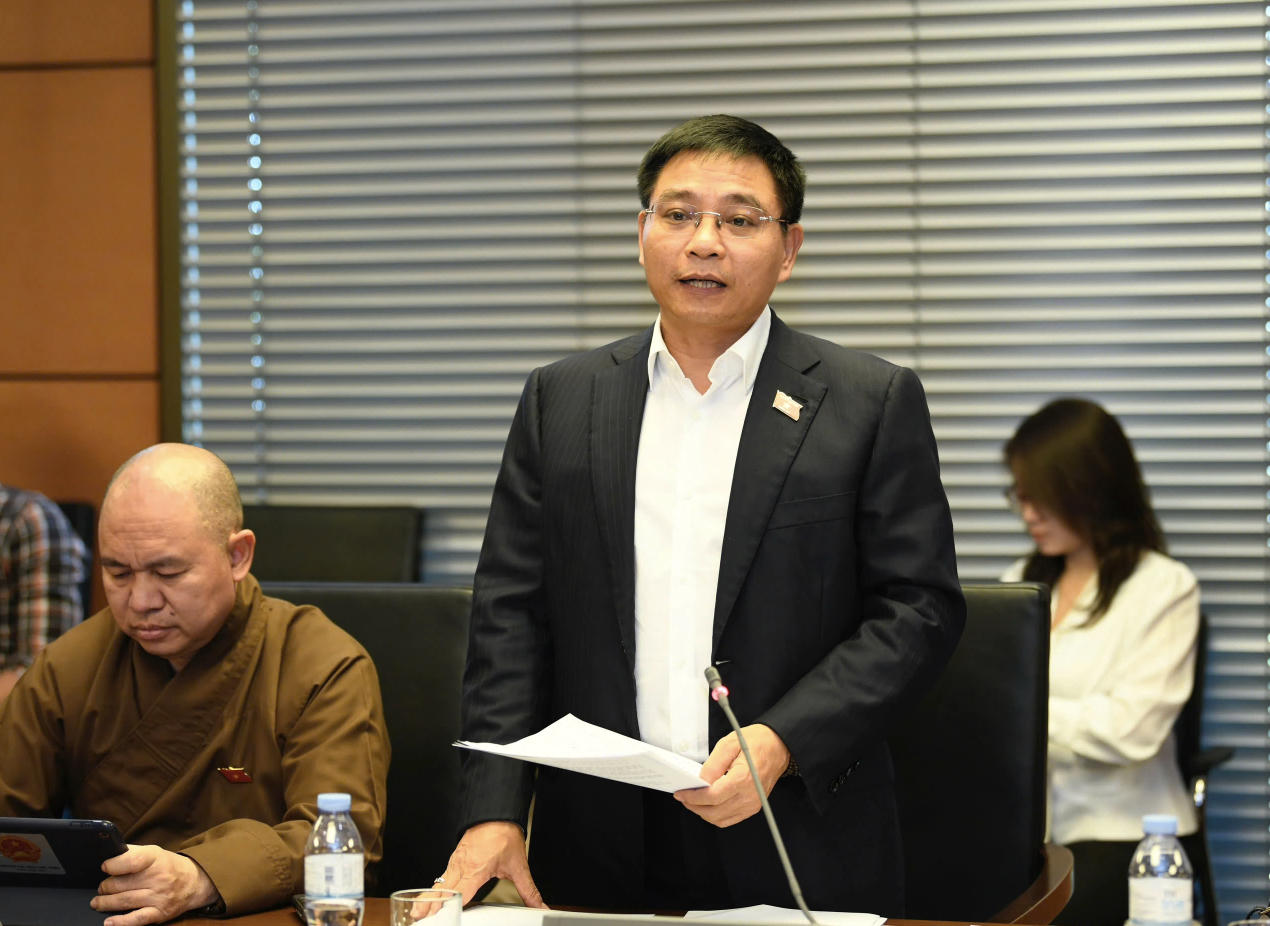 Bộ trưởng Giao thông Vận tải Nguyễn Văn Thắng.