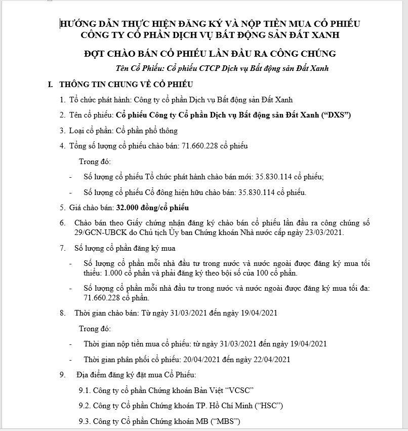 Đất Xanh Services làm ăn ra sao trước khi lên sàn chứng khoán?