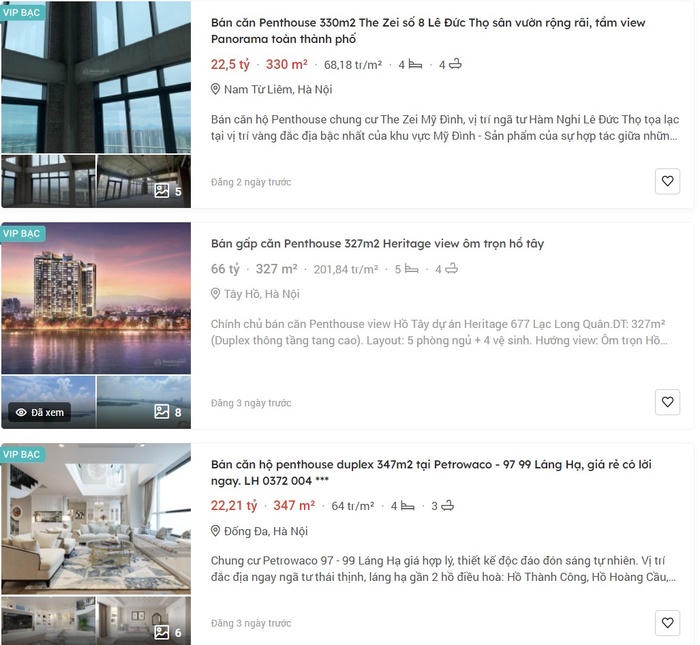 Cạn tiền, đại gia tháo chạy khỏi căn hộ penthouse