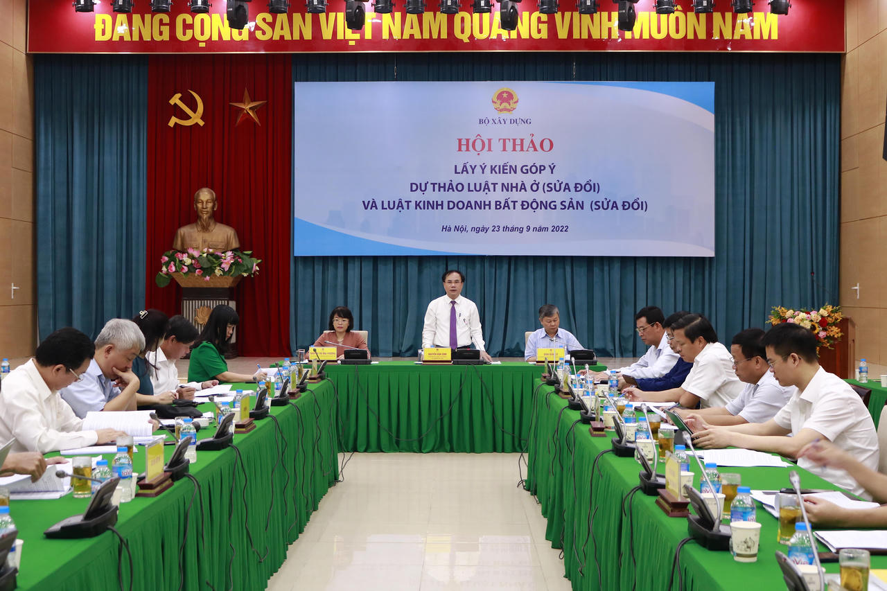 Nhiều đại biểu đã bày tỏ đồng thuận với đề xuất sở hữu chung cư có thời hạn tại hội thảo lấy ý kiến góp ý Dự thảo Luật Nhà ở (sửa đổi) ngày 23/9.