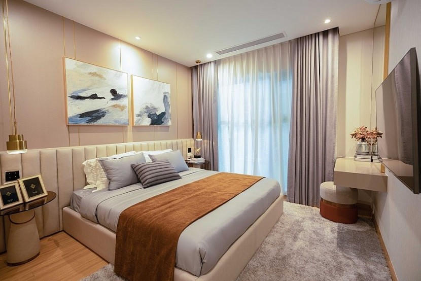 Căn hộ Moonlight có thiết kế tối ưu, thoáng đãng và được tích hợp hệ thống smart home hiện đại &nbsp;