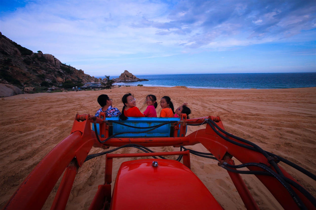 Vẻ đẹp của “tiểu sa mạc Sahara” phiên bản Việt ở mũi Dinh