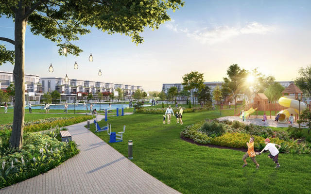 BĐS Tây Nam Sài Gòn “lên ngôi” với phân khúc nhà liên kế vườn