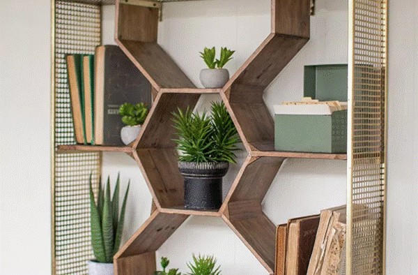 Kệ để đồ giúp không gian nhà bếp thêm gọn gàng,ngăn nắp. Nhà đẹp,trang trí nhà,kệ để đồ trong nhà