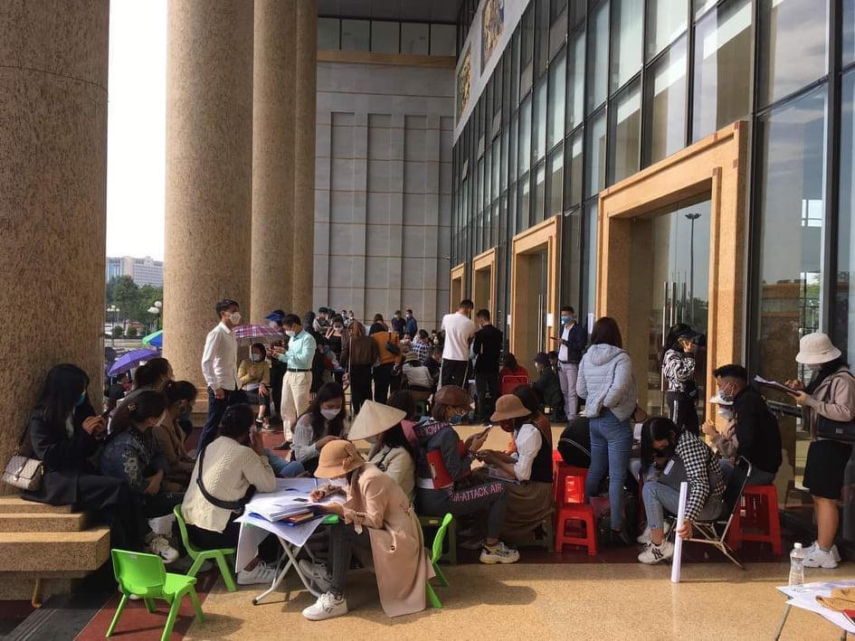 Sốt đất đấu giá tại Bắc Giang (Ảnh: NVCC) &nbsp;