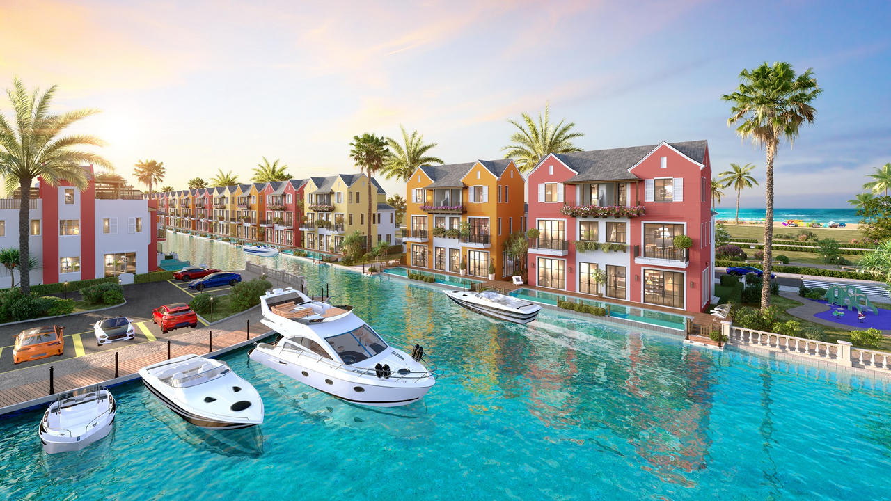 Phối cảnh phân kỳ NovaWorld Ho Tram - Long Island, nơi Đức Tiến chọn đầu tư căn nhà nghỉ dưỡng bên bờ biển Hồ Cốc &nbsp;