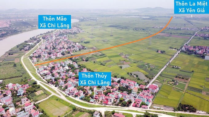 Dự án Vành đai 4 - vùng Thủ đô, đoạn qua tỉnh Bắc Ninh có tổng chiều dài tuyến 35,3km với tổng mức đầu tư 5.210 tỷ đồng. Ảnh: Internet