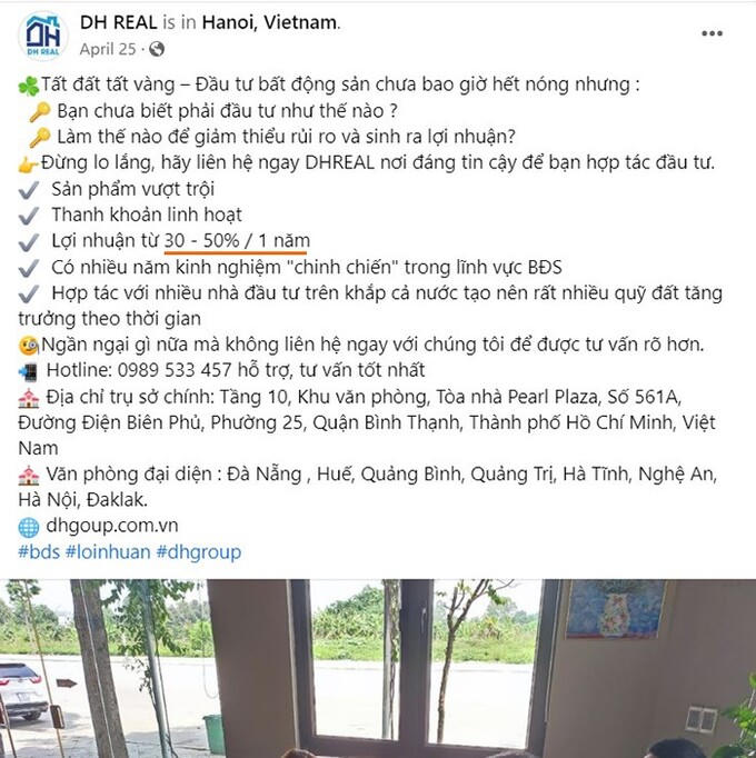 DH Group có đang lừa dối khách hàng?