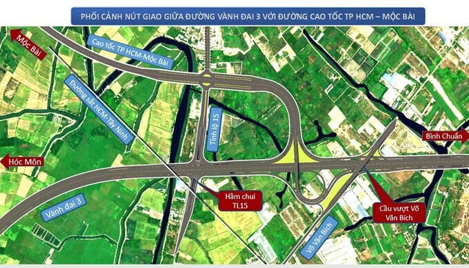 Cao tốc Tp.HCM - Mộc Bài tăng hơn 1.800 tỷ đồng vốn giải phóng mặt bằng