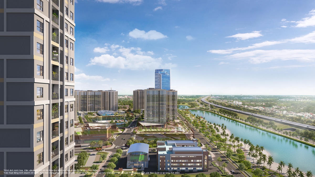 Skyline view đầy ngoạn mục tại The Zurich &nbsp;