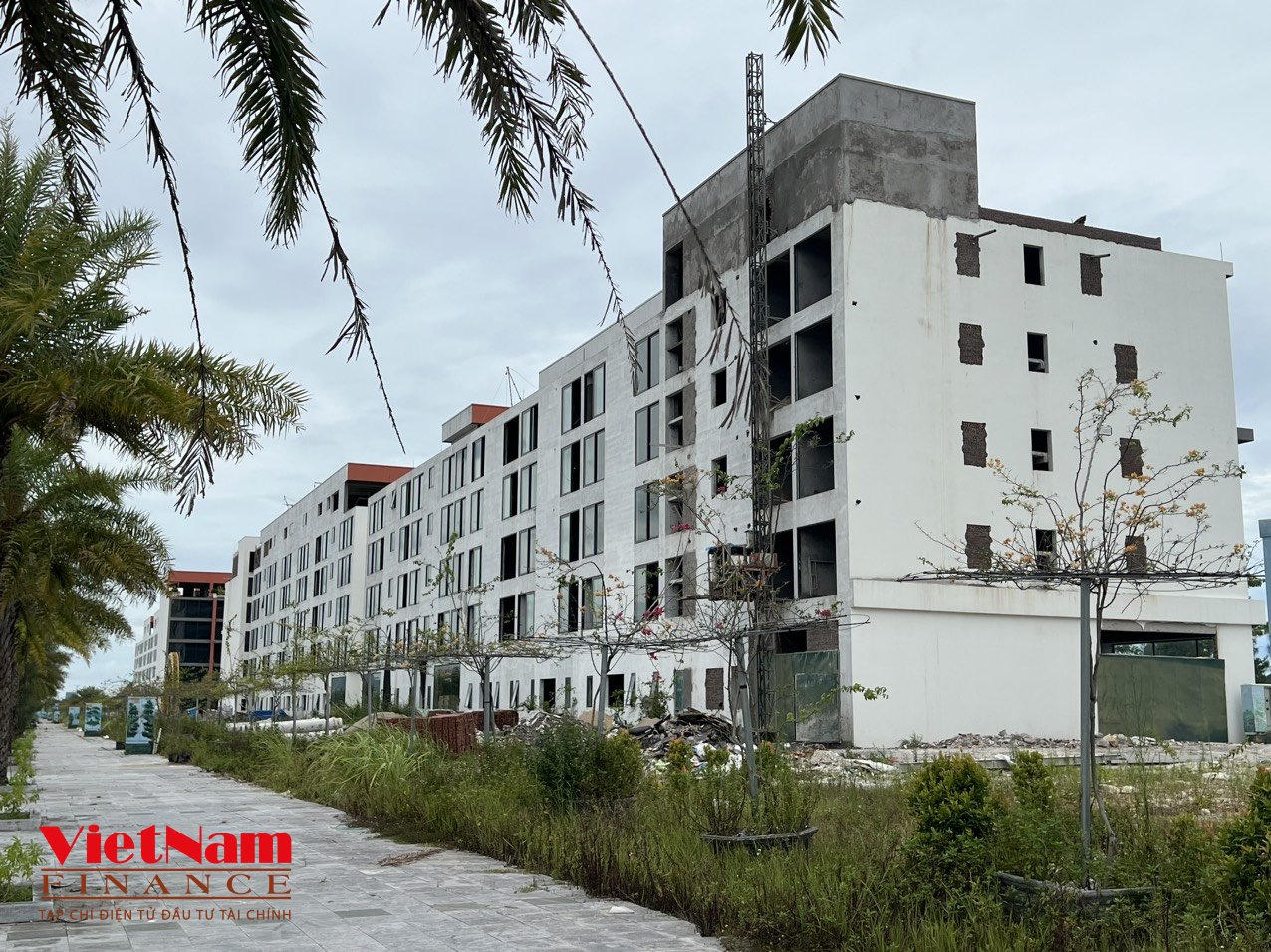 Cảnh hoang lạnh tại khu đô thị lấn biển 178ha nổi tiếng ở Vân Đồn