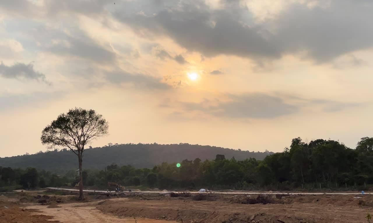 Hình ảnh thực tế về dự án đang được nhiều môi giới quảng cáo trên mạng xã hội &nbsp;