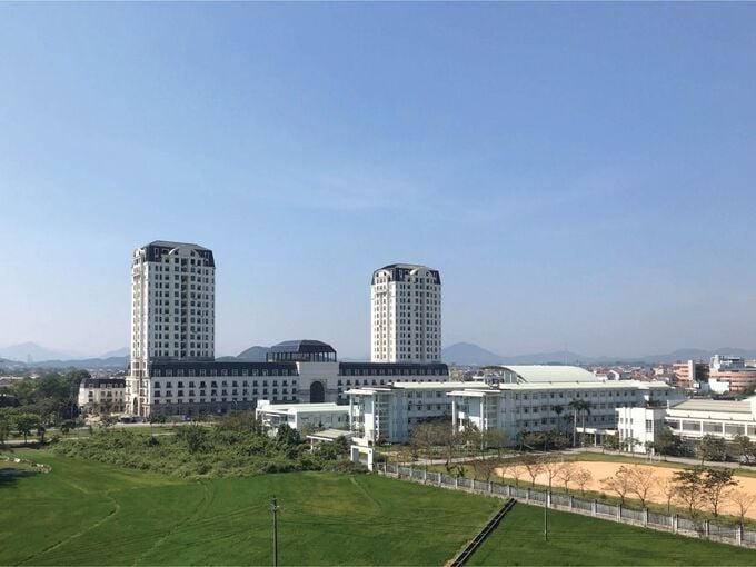 Một khu thuộc dự án khu đô thị mới An Dương &nbsp;