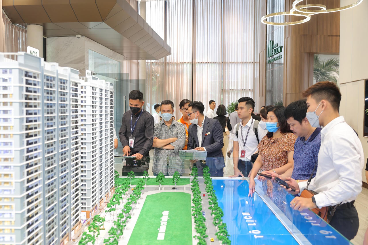 Dự án Hanoi Melody Residences tại Tây Nam Linh Đàm hấp dẫn khách hàng nhờ vị trí gần trung tâm &nbsp;
