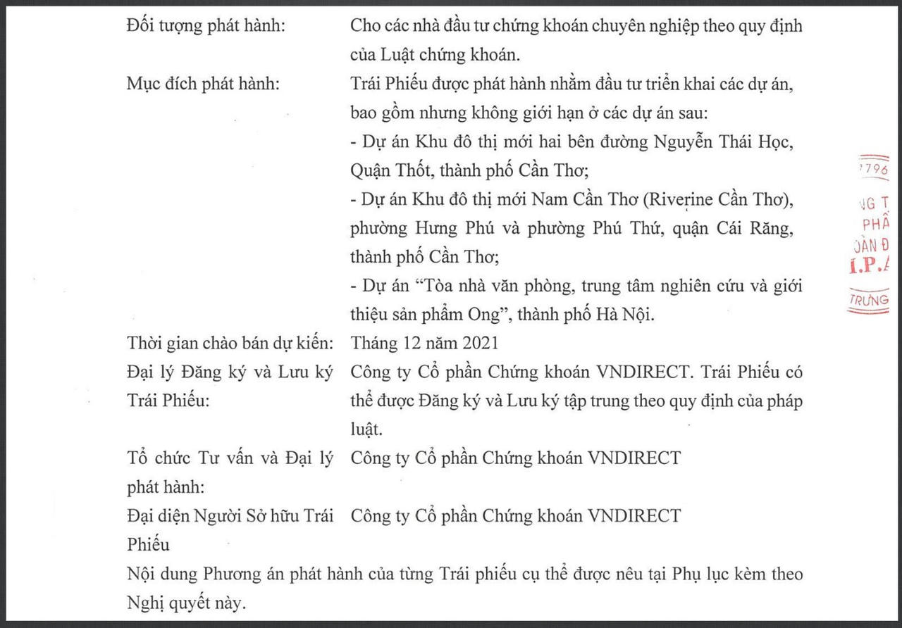 Mục đích phát hành trái phiếu của IPA. &nbsp;