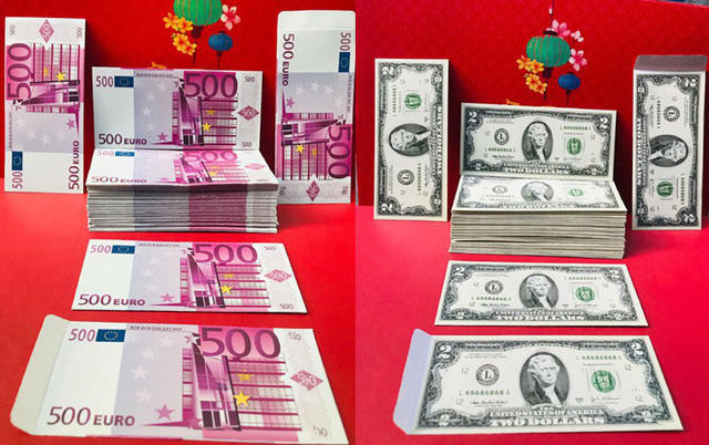 Những bao lì xì độc ăn khách trong năm con lợn