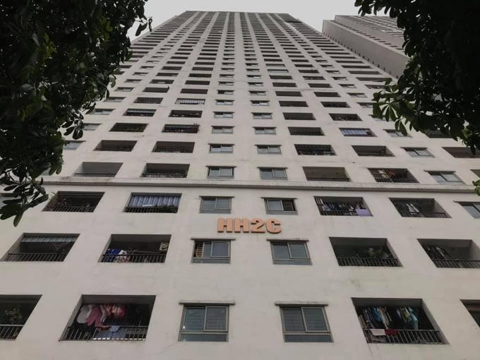 Tòa HH2C Linh Đàm. Ảnh: Internet &nbsp;