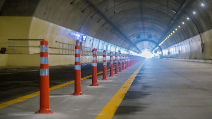 Hầm núi Vung là hầm đường dài nhất cao tốc Bắc Nam