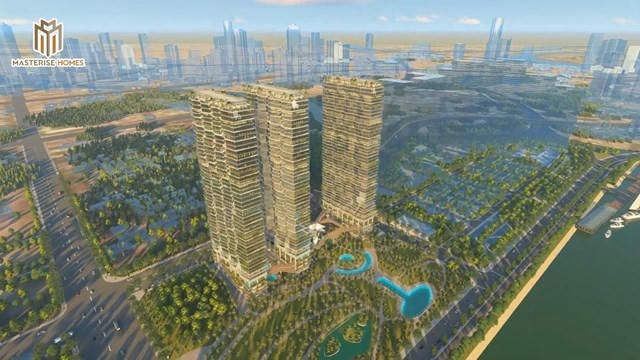 Phối cảnh dự &aacute;n Masterise Homes Ba Son.