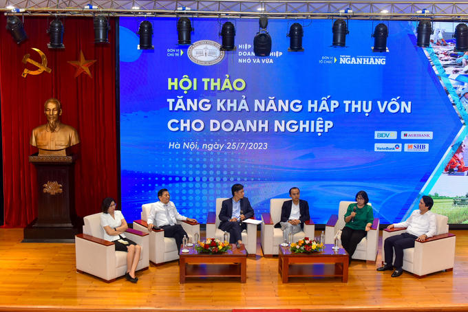 Các chuyên gia bàn các giải pháp giúp doanh nghiệp tăng khả năng hấp thụ vốn
