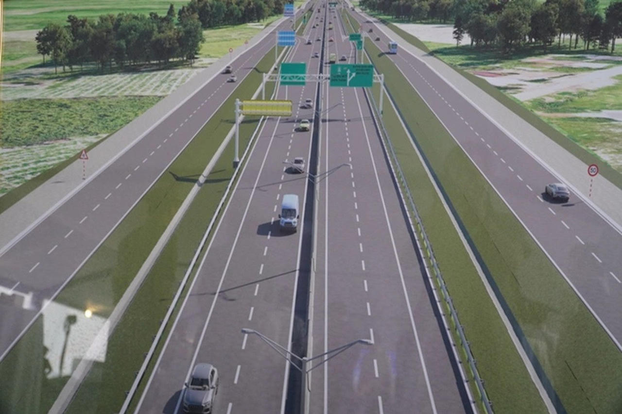 Phối cảnh dự án đường cao tốc TP. HCM - Thủ Dầu Một - Chơn Thành.
