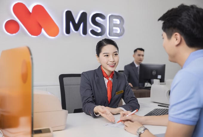 Tại thời điểm 30/6/2025, MSB có 6.619 nhân sự, tăng 215 người so với đầu năm nay.