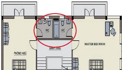 Phạm phong thủy phòng tắm làm ‘trôi’ sức khỏe, ‘sứt mẻ’ tài vận