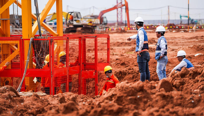 Cận cảnh công trường nhà ga hơn 35.000 tỷ đồng sân bay Long Thành sau 2 tháng khởi công