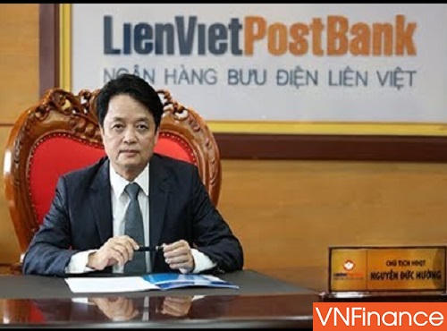 Cổ phiếu LPB giảm mạnh sau tin Chủ tịch Nguyễn Đức Hưởng đăng ký chuyển nhượng toàn bộ quyền mua cổ phiếu