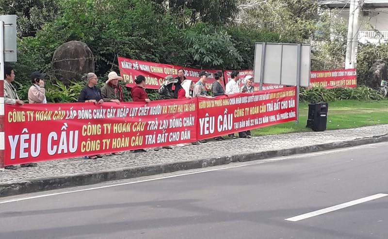 Khiếu kiện kéo dài liên quan đến thu hồi đất tại dự án Khu du lịch Sông Lô.