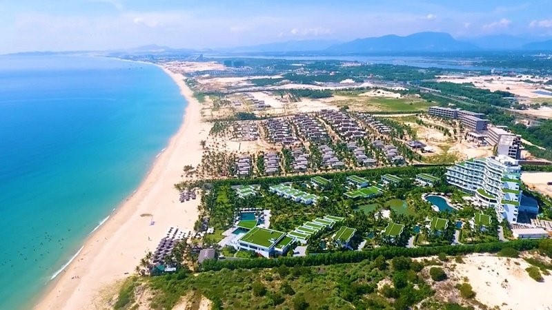Thị trường bất động sản Cam Lâm (Khánh Hòa) lại nóng trước thông tin quy hoạch. &nbsp;