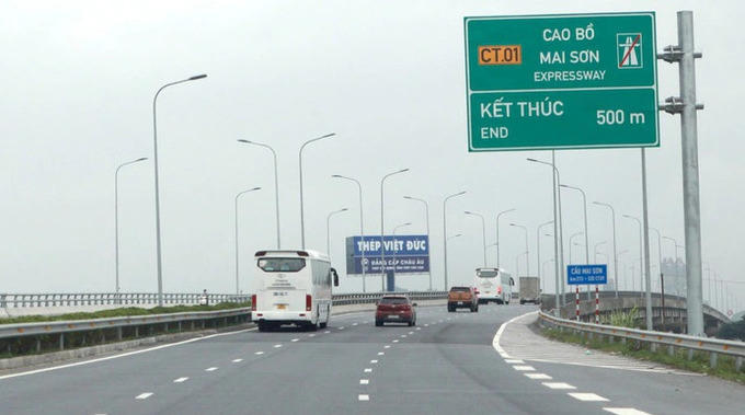 Dự án đầu tư mở rộng cao tốc Bắc - Nam đoạn Cao Bồ - Mai Sơn dự kiến khởi công vào tháng 12/2024.