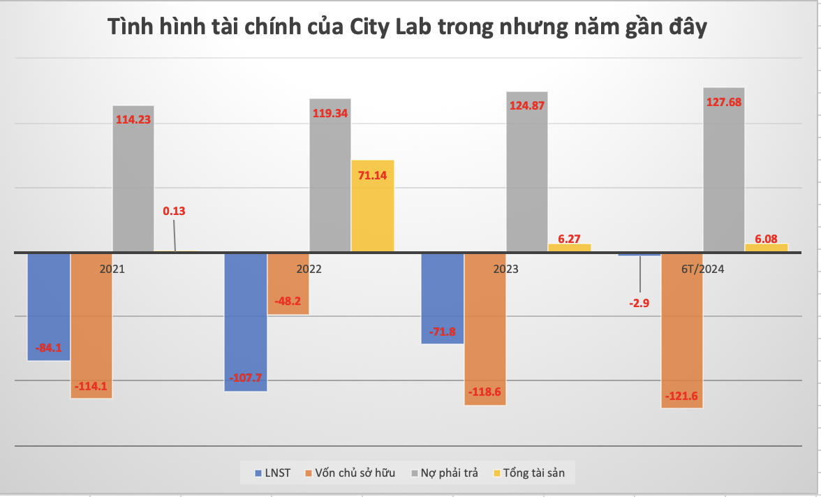 Tình hình kinh doanh của CityLab trong thời gian gần đây.