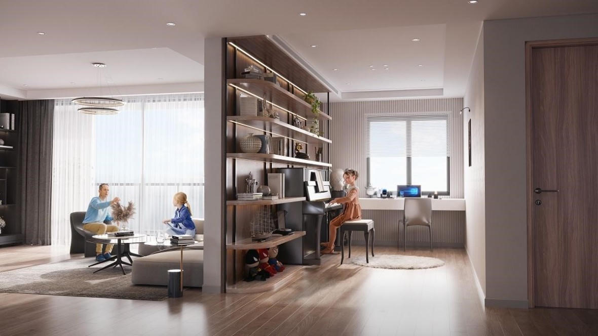 Panoma 2 soi bóng bên sông Hàn. (Ảnh phối cảnh minh họa) &nbsp;