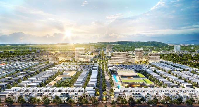 Phối cảnh dự án Stella Mega City