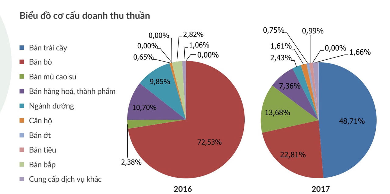 Còng lưng trả lãi vay ngân hàng, lợi nhuận HAGL Agrico của Bầu Đức sụt giảm mạnh trong năm 2018