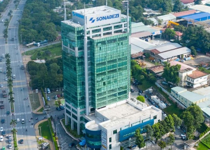 Trụ sở của Sonadezi tại Biên Hòa, Đồng Nai.