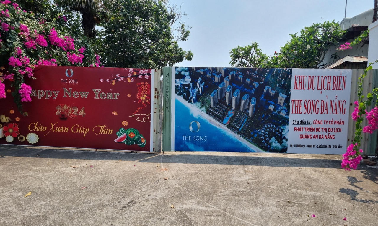 Công ty Cổ phần phát triển Đô thị du lịch Quảng An Đà Nẵng bị cưỡng chế 87,5 tỷ đồng nợ thuế.