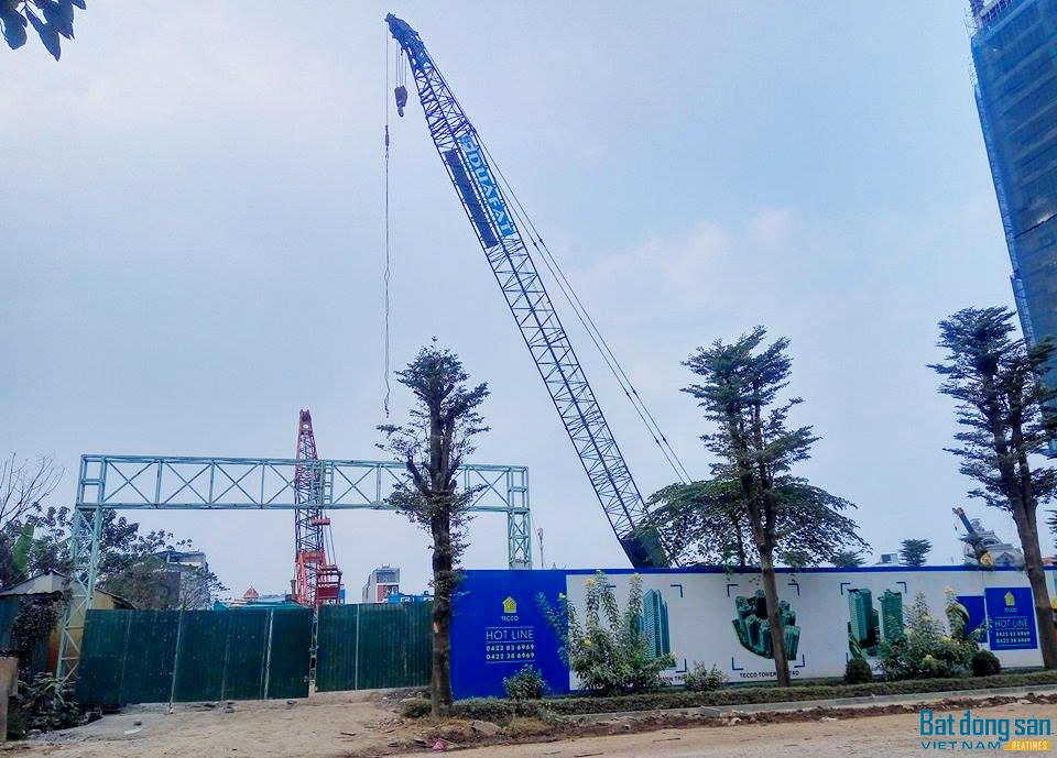 Hà Nội: Dự án chung cư Tecco Tower Thanh Trì bị đình chỉ thi công, khách hàng nên cẩn trọng