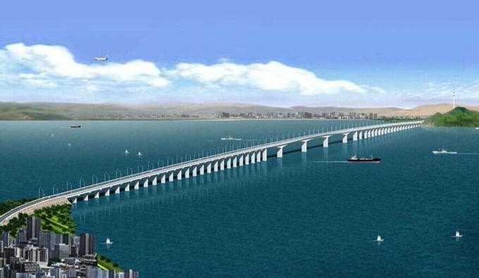 TP. Hải Phòng đã đề xuất xây cầu Tân Vũ - Lạch Huyện số 2 từ năm 2018. Ảnh minh họa &nbsp;