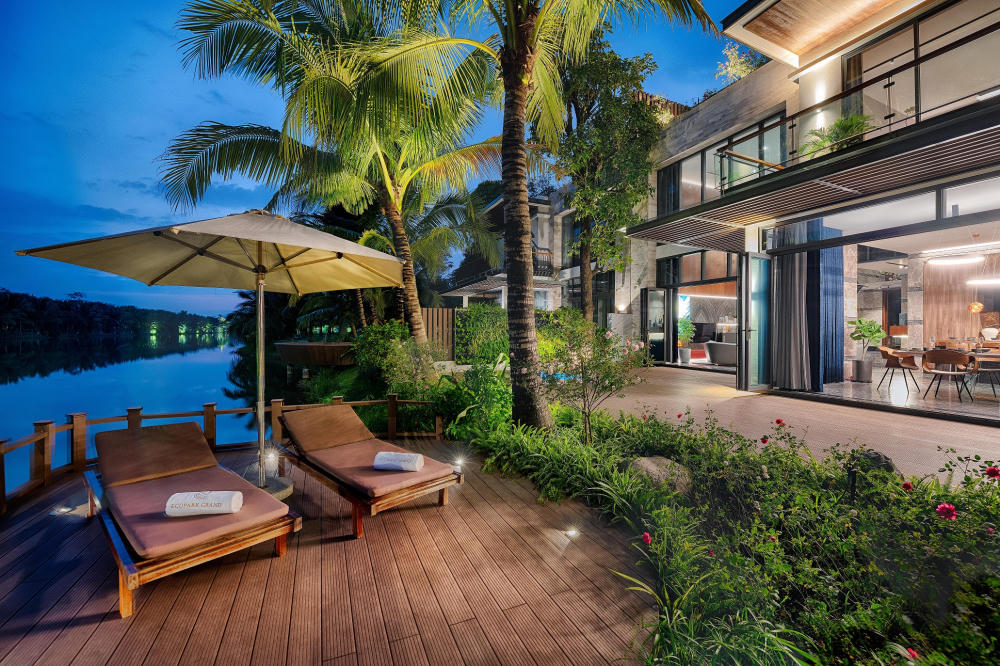 
&nbsp;Lầu vọng thủy tại nhà mẫu biệt thự đảo Ecopark Grand – The Island
