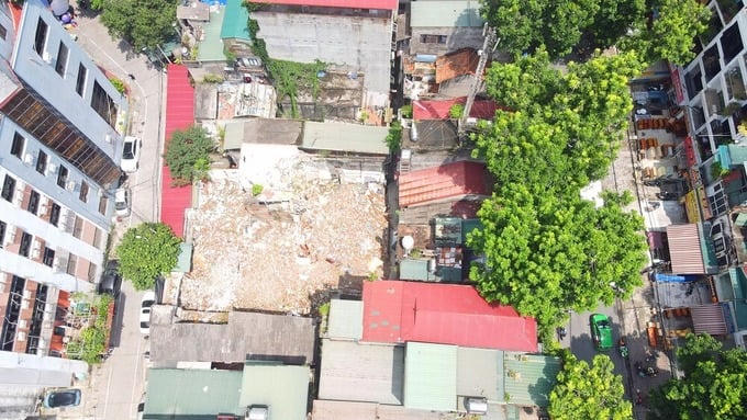 Hiện đã có một số hộ gia đình bàn giao mặt bằng. Ảnh: Hạ Vũ &nbsp;