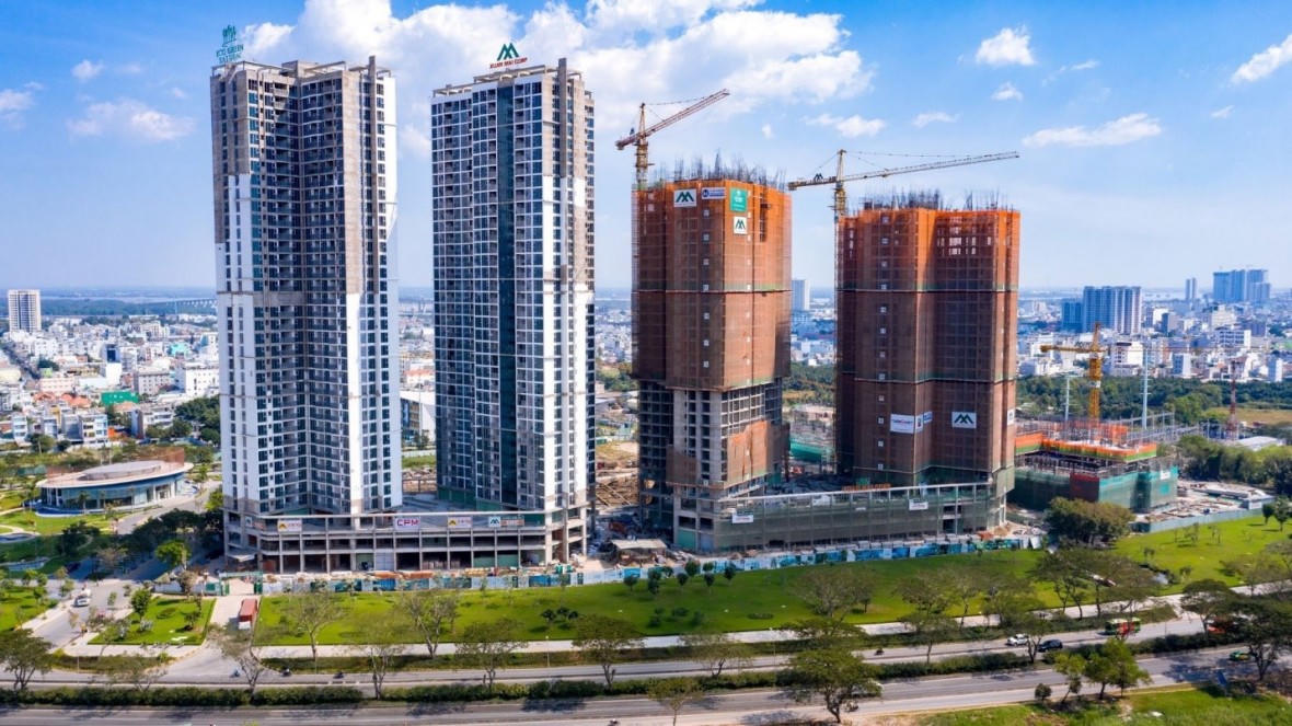 Nhiều lãnh đạo doanh nghiệp địa ốc cho rằng Thông tư 06 sẽ khó tiếp cận nguồn vốn đối với các dự án chưa đủ điều kiện mở bán. (Ảnh minh họa) &nbsp;