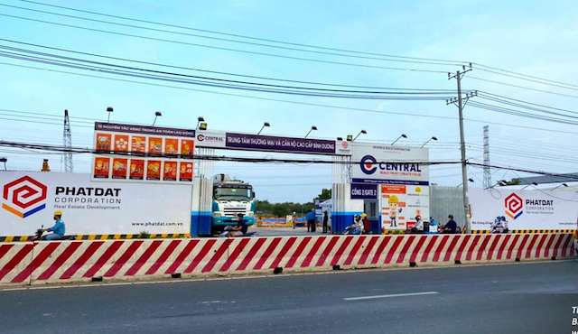 Dự án Trung tâm thương mại và căn hộ cao cấp Bình Dương do Công ty Phát Đạt làm chủ đầu tư. &nbsp;