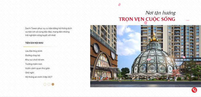 Hinode City được giới thiệu rất nhiều tiện ích trên website hinodecity.com - ảnh website: hinodecity.com &nbsp;