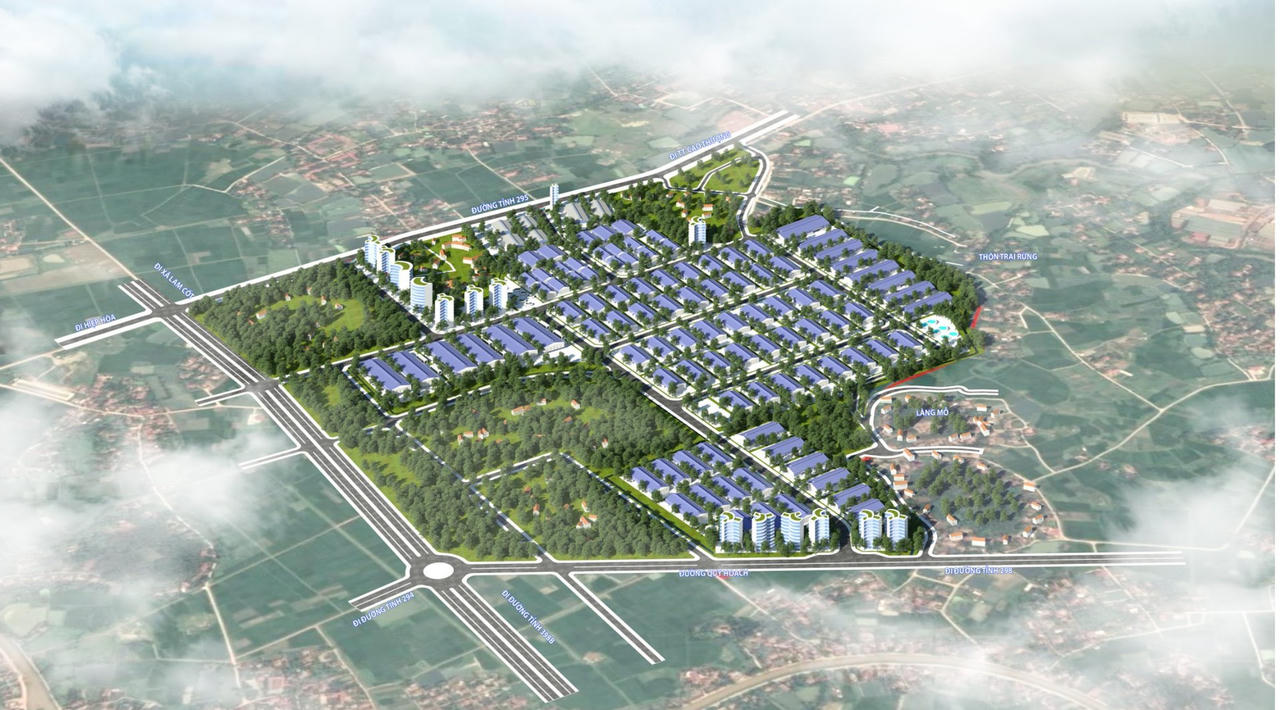 Phối cảnh CCN Ngọc Châu của Công ty cổ phần Đầu tư KCN WIN. &nbsp;