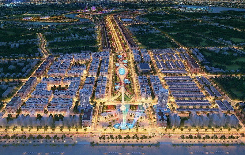 Phối cảnh dự án Khu đô thị sinh thái, nghỉ dưỡng, vui chơi giải trí cao cấp và du lịch biển Sầm Sơn. &nbsp;