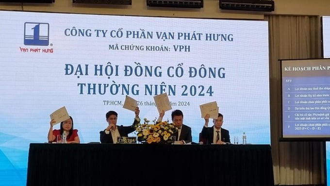 CTCP Vạn Phát Hưng (Vạn Phát Hưng) vừa tổ chức Đại hội đồng cổ đông thường niên 2024 tại TP.HCM.